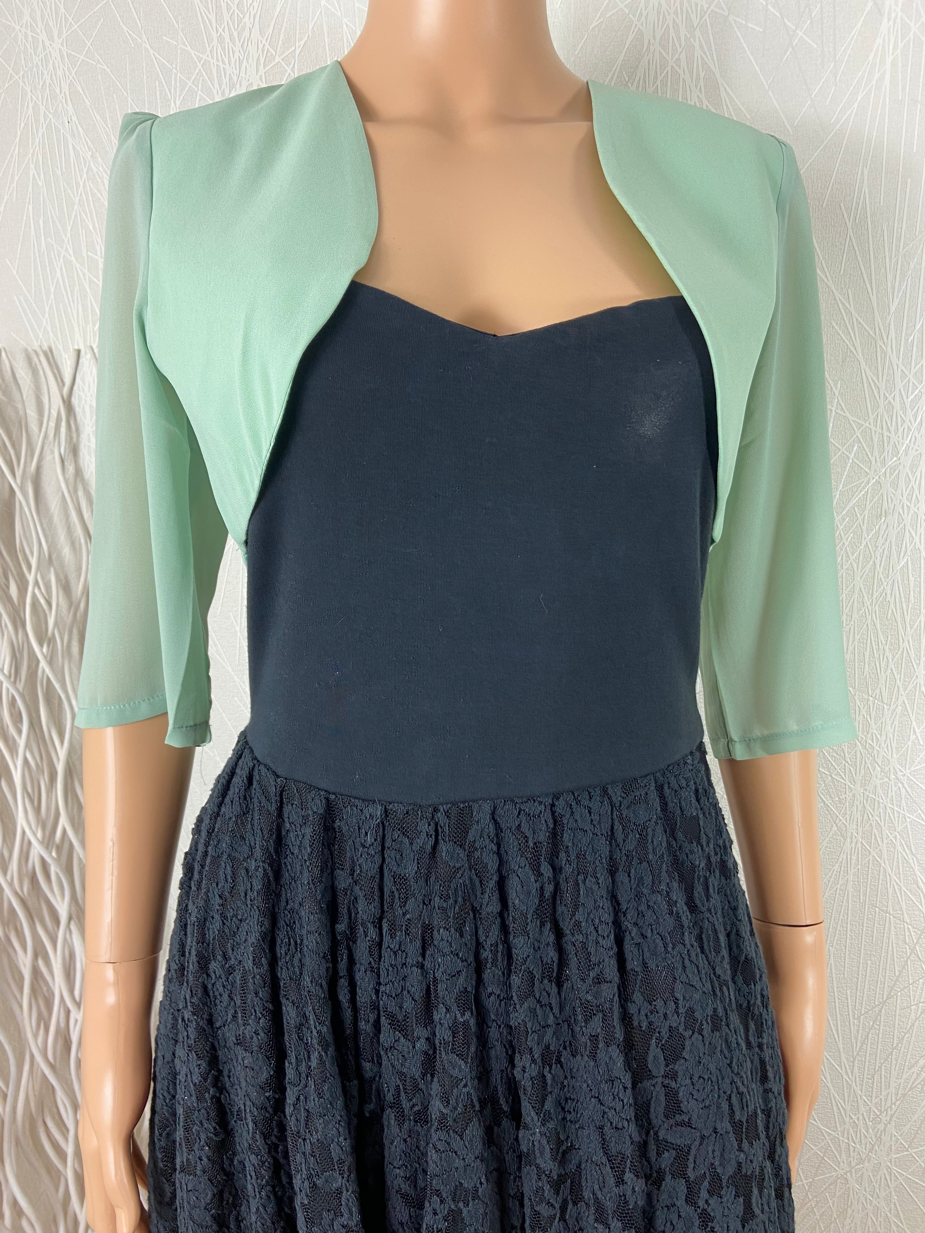 Bolero court vert femme Charm's