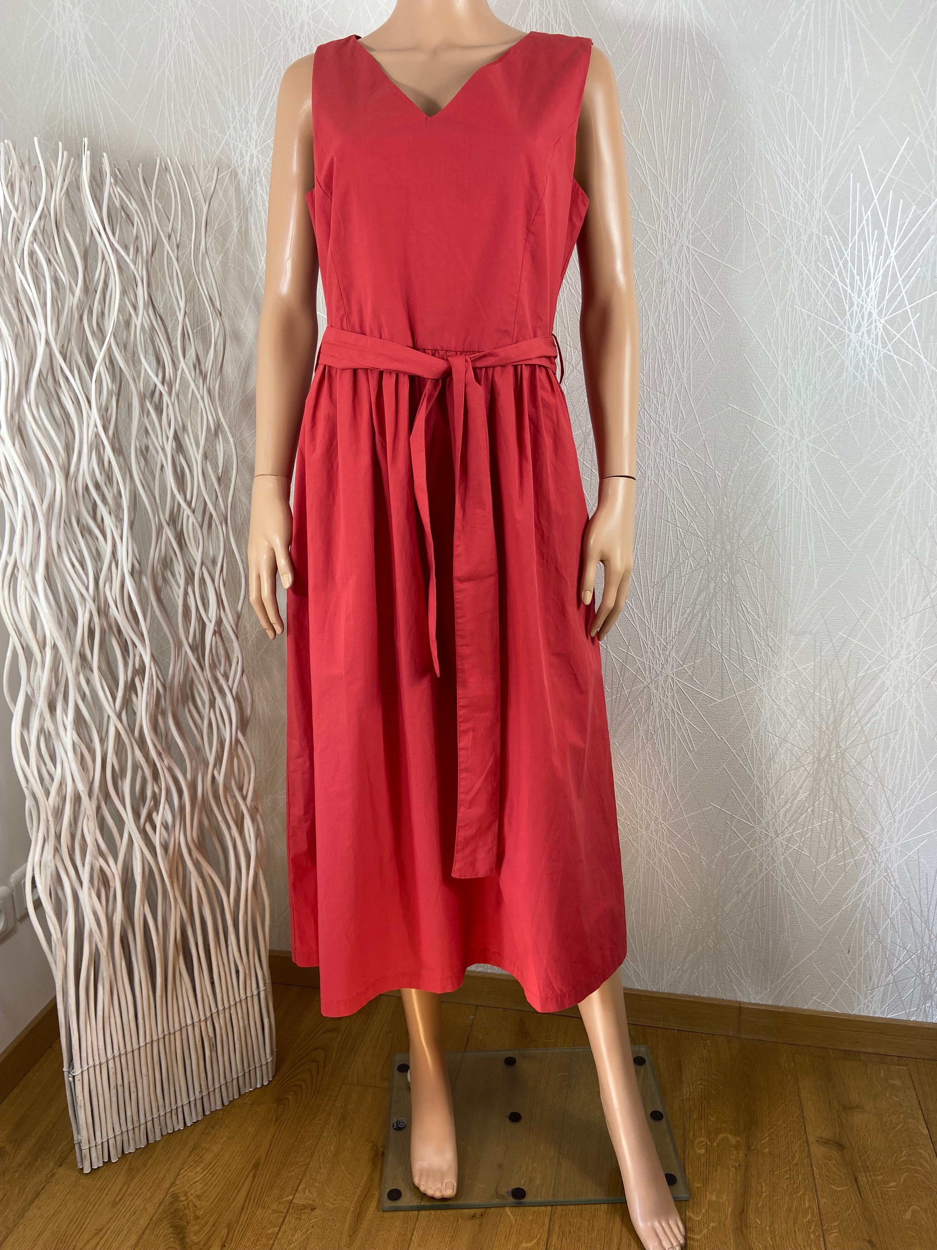 Robe rouge légère Ninati