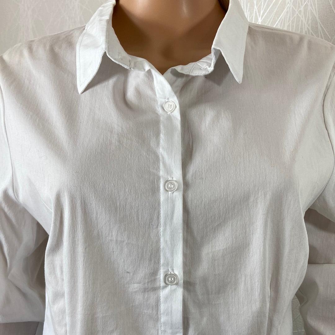 Chemise blanche femme cintrée Dima Ichi - Offre-Unique