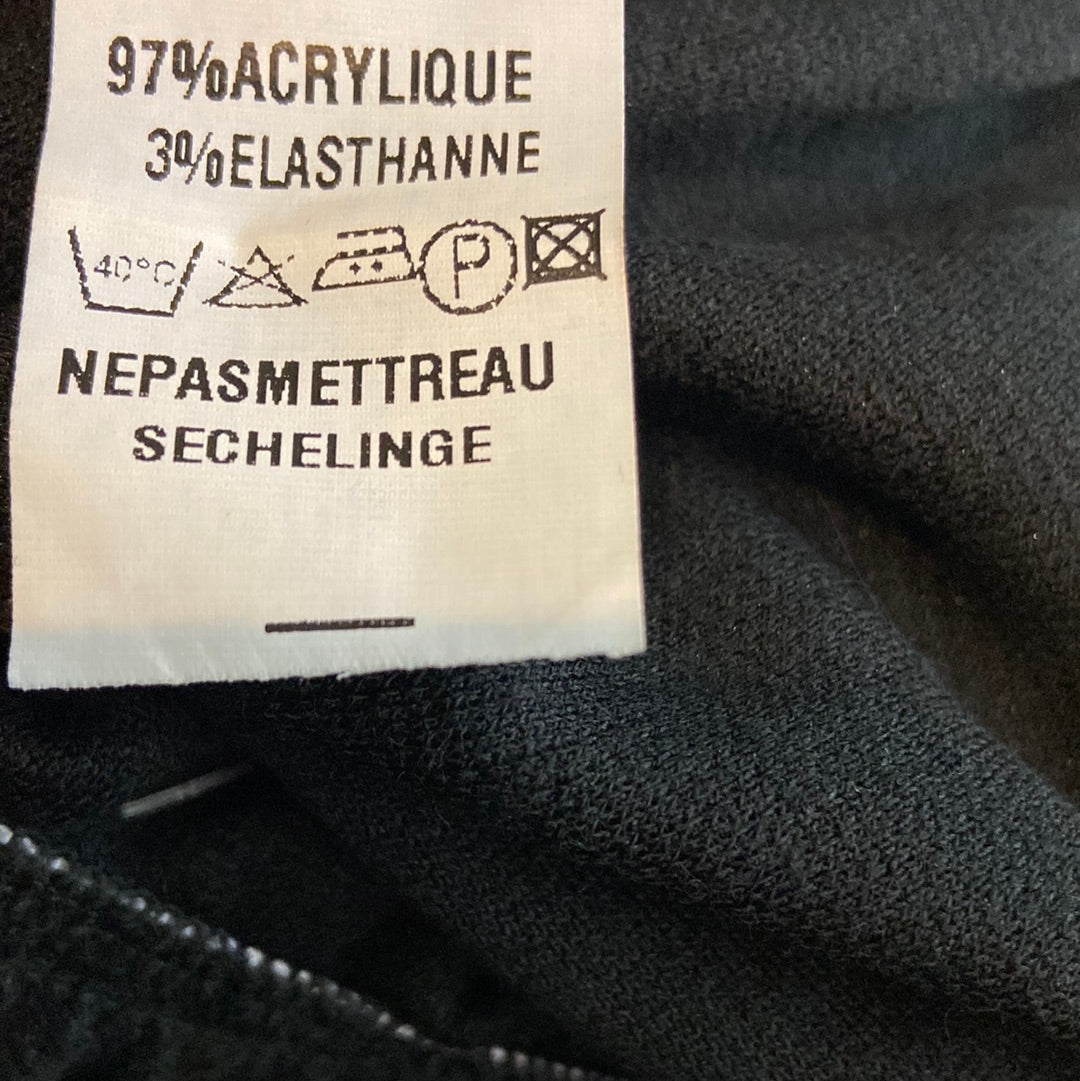 Pantalon noir intérieur ou détente taille haute élastique Jst For My