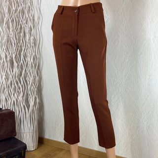 Pantalon brun habillé studio birkin