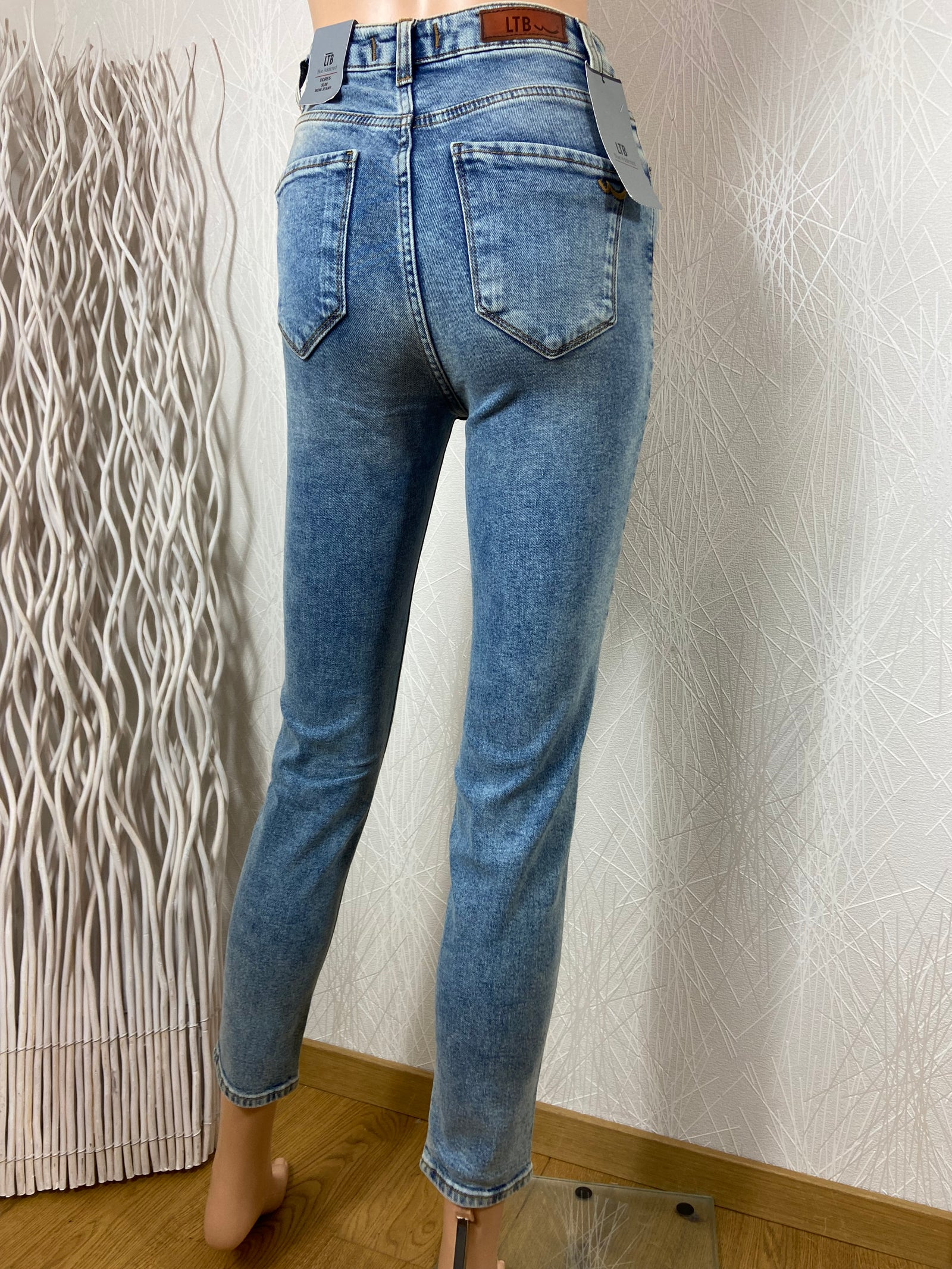Jeans slim coupe mom LTB Blue addicted
