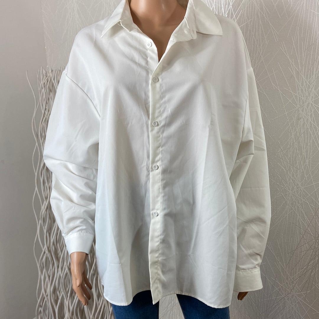 Chemise blanche ample sale