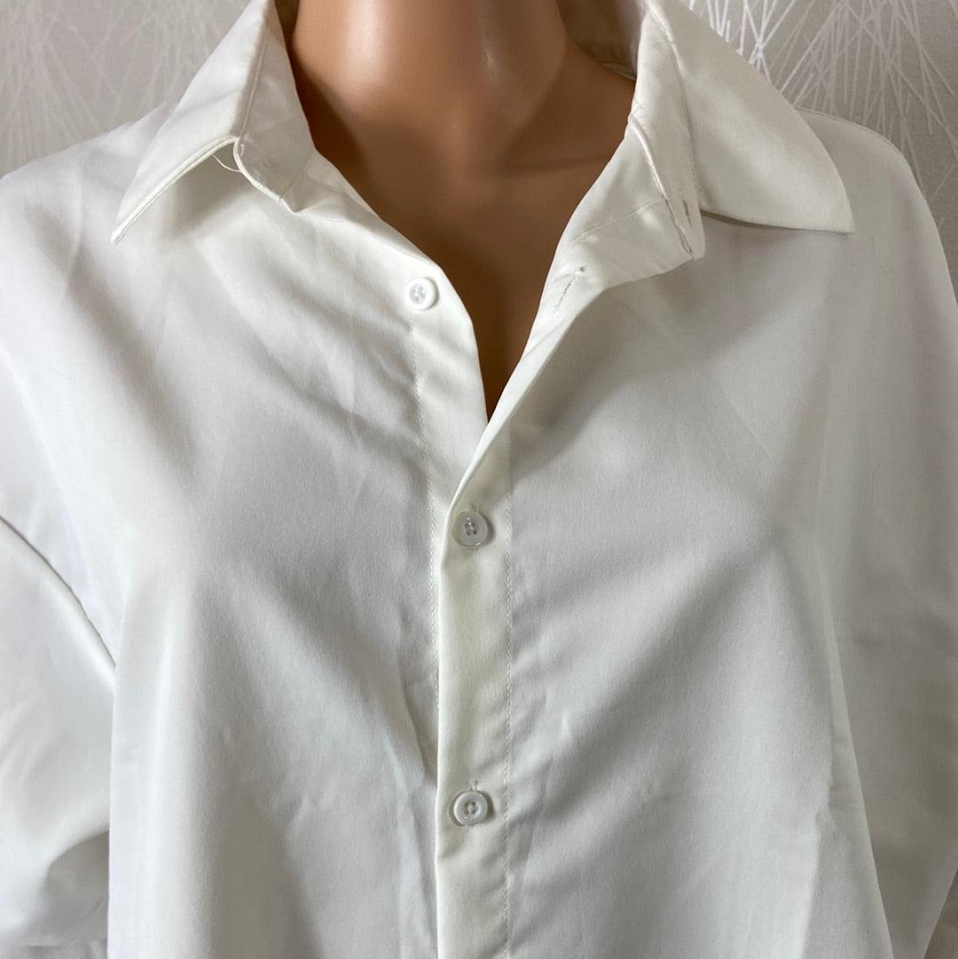 Chemise blanche femme coupe ample Wanstop - Offre-Unique