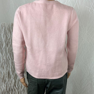 Gilet veste rose avec poches Cloal
