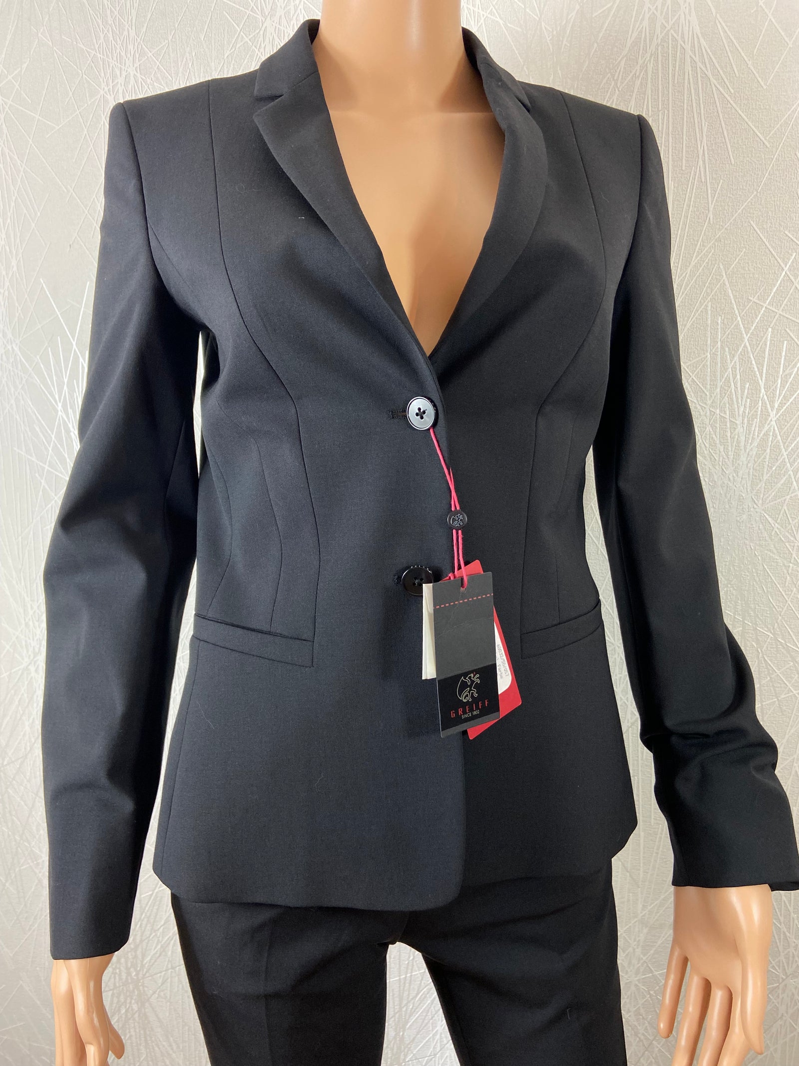 Veste blazer noire femme style business Regular Fit GREIFF