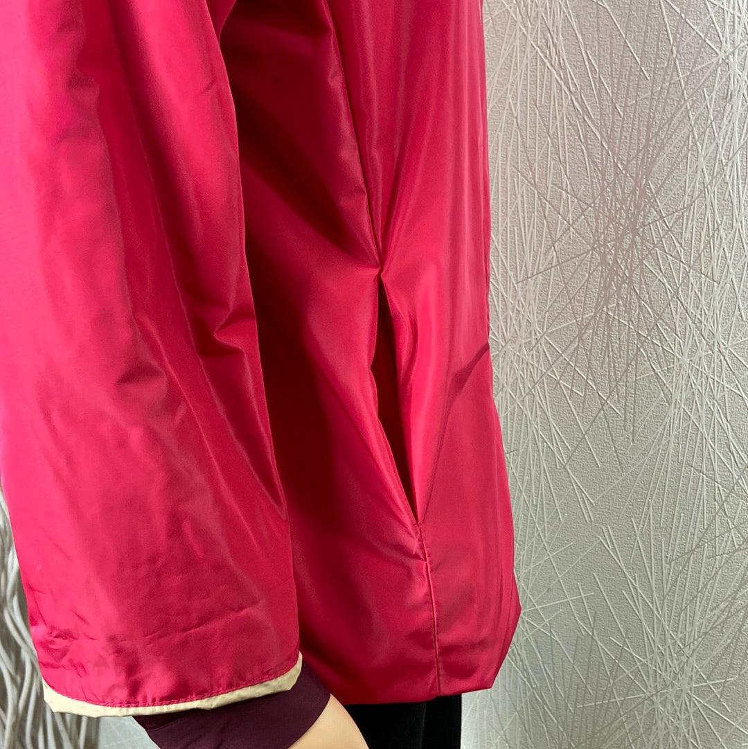 Veste rose imperméable femme capuche Studio Birkin - Offre-Unique