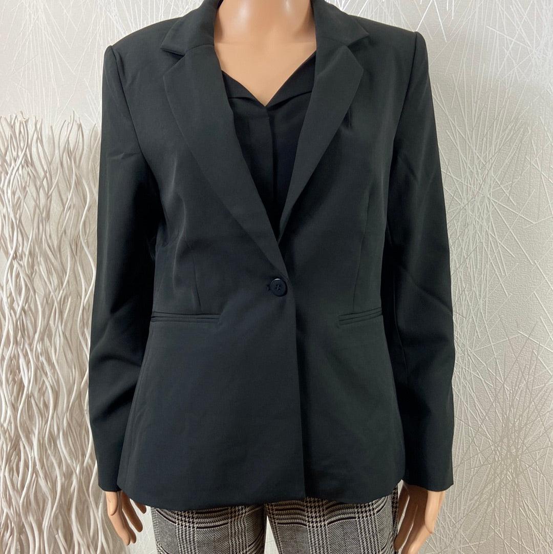 Veste blazer femme doublée noire classique Ihlexi Bl Ichi - Offre-Unique