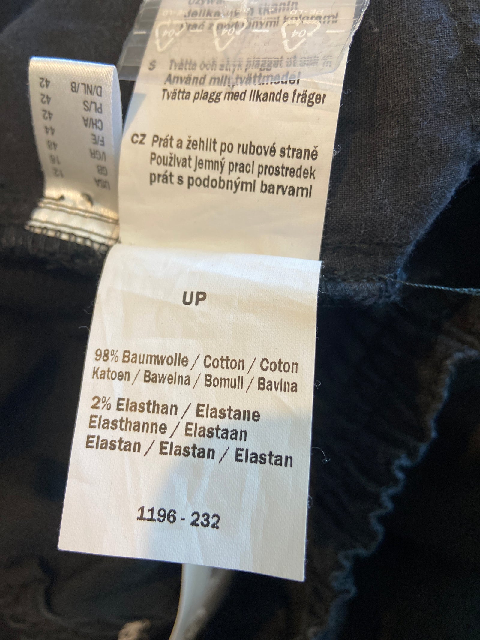 Jean noir taille haute élastique Ulla Popken