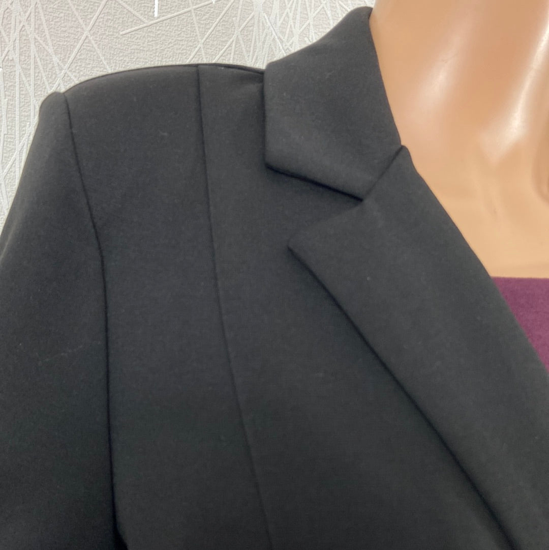 Veste longue blazer noir modèle Ihkate Long Ichi