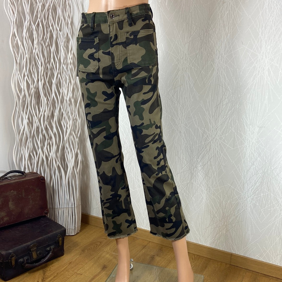 Pantalon camouflage confortable