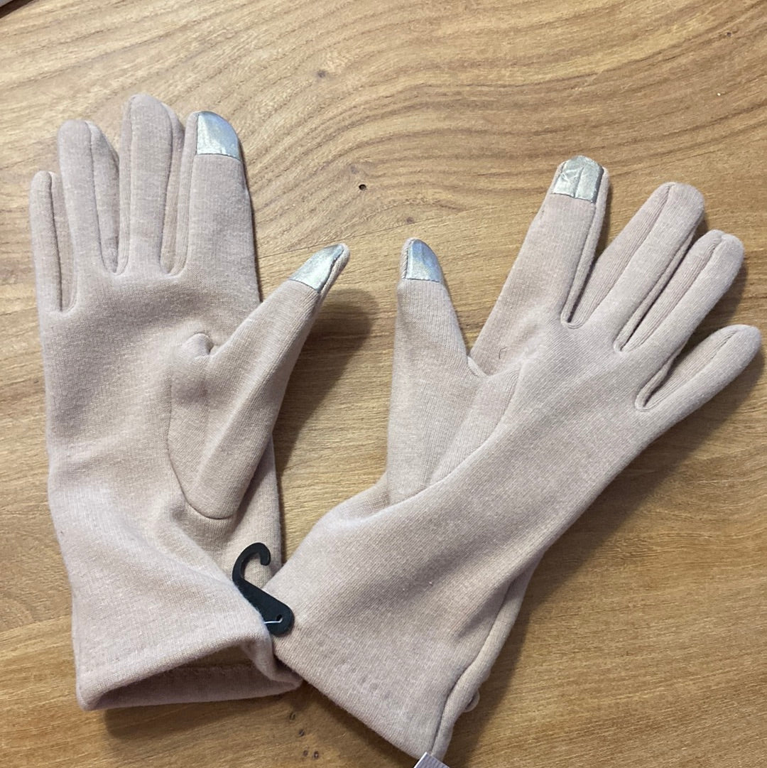 Gants chaud doublé pour femme avec index et pouce tactiles