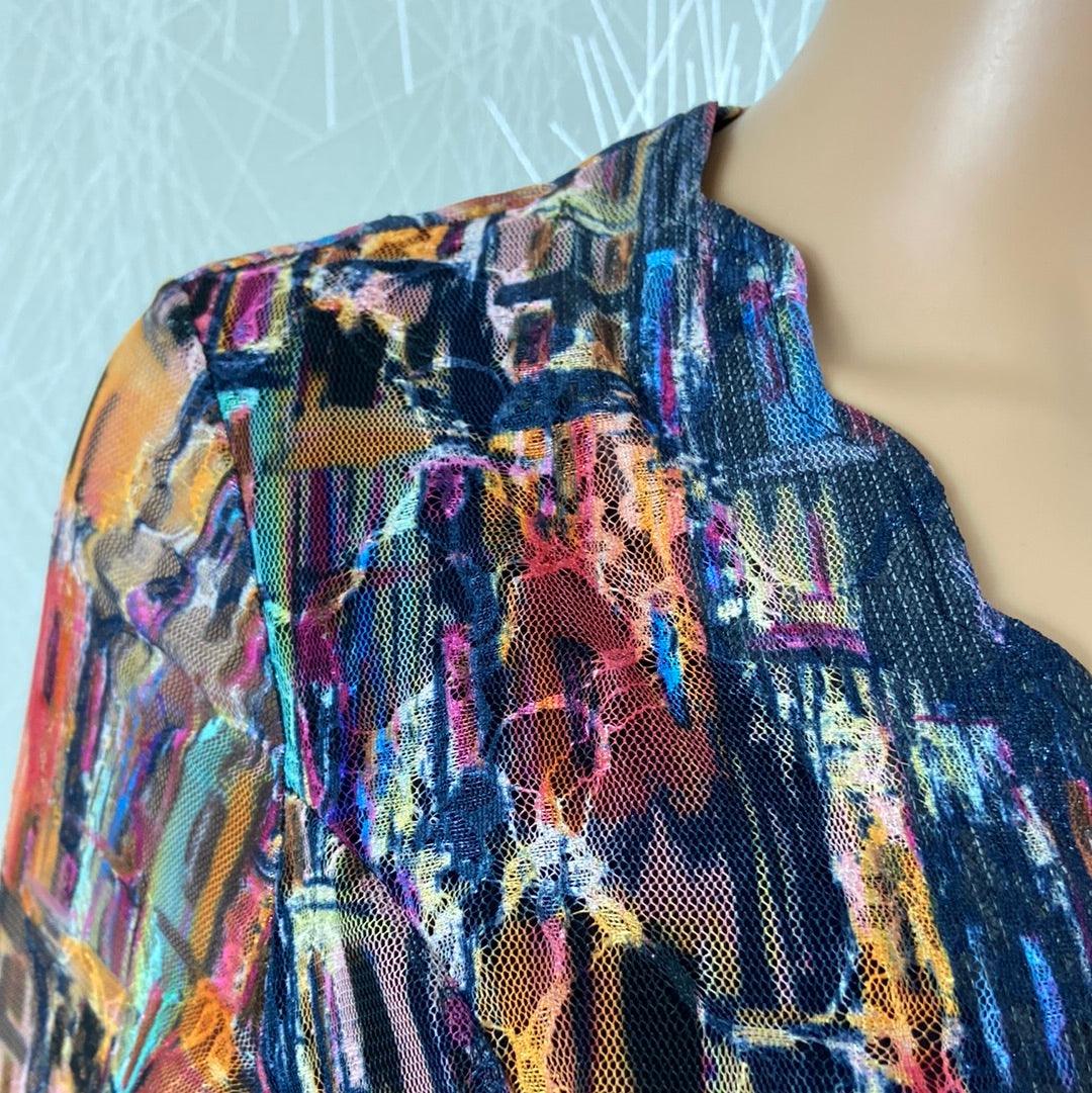 Robe doublée multicolore Le Singe de Julie - Offre-Unique