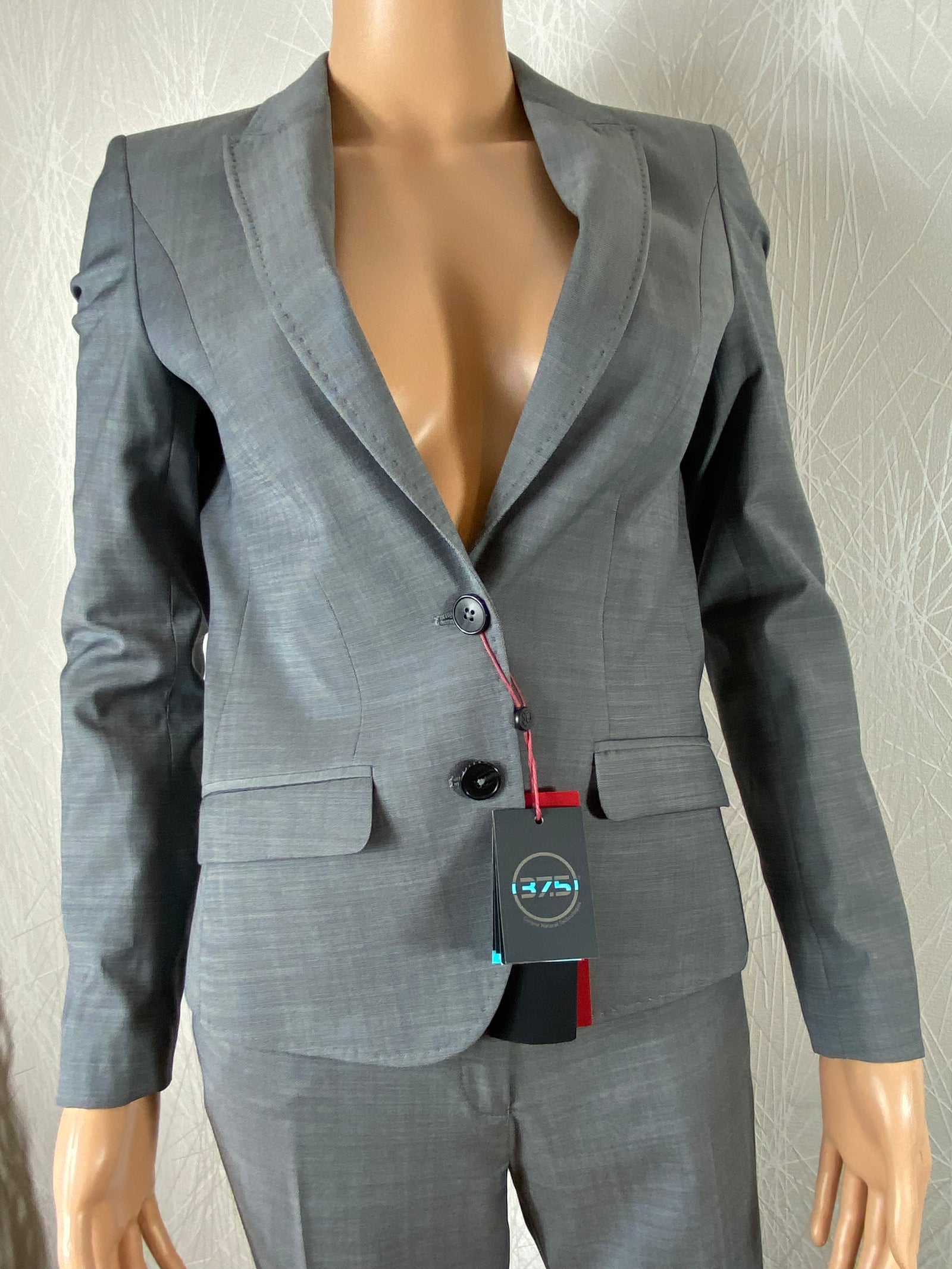 Veste blazer gris clair Slim Fit 37,5 GREIFF