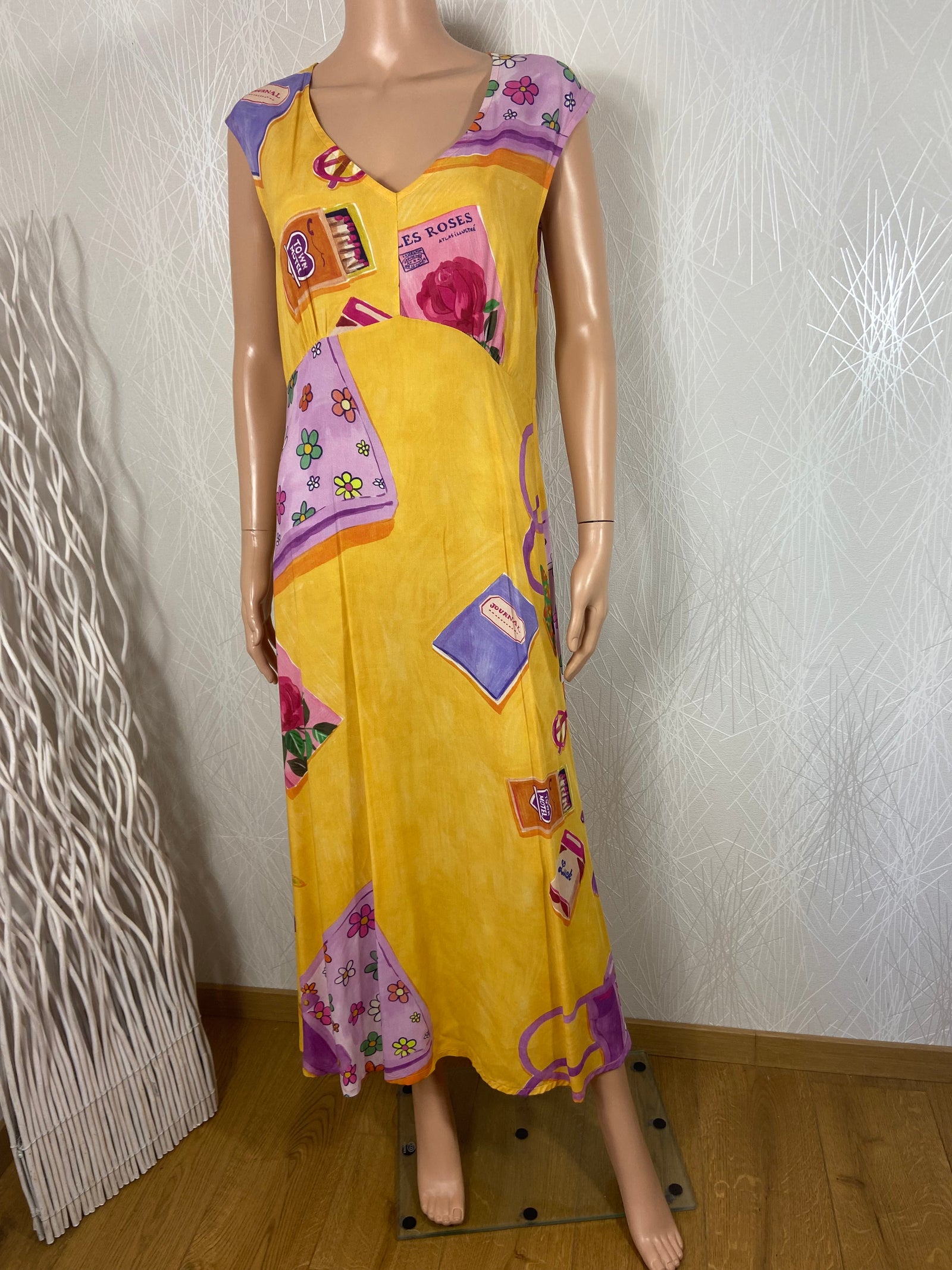 Robe longue sans manches Aldo Martins