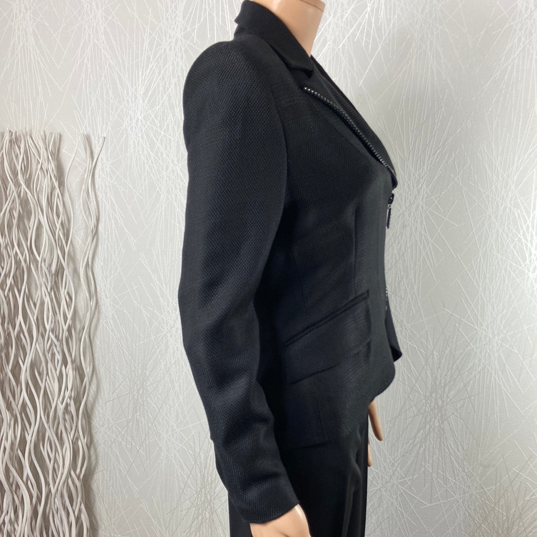 Veste blazer de créateur pour femme avec strass Tabala Paris