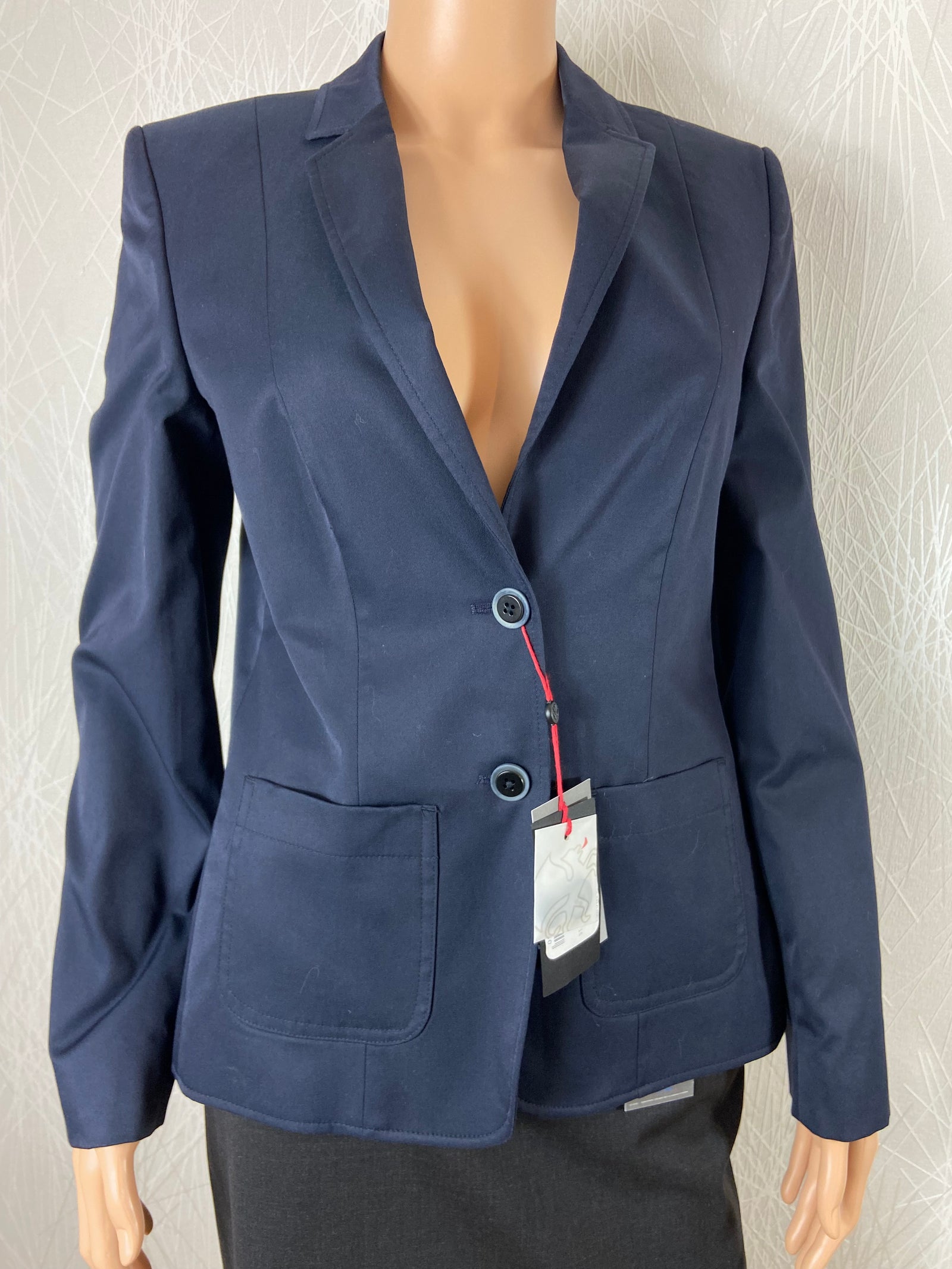 Veste blazer femme bleu marine style busiess Regular Fit GREIFF