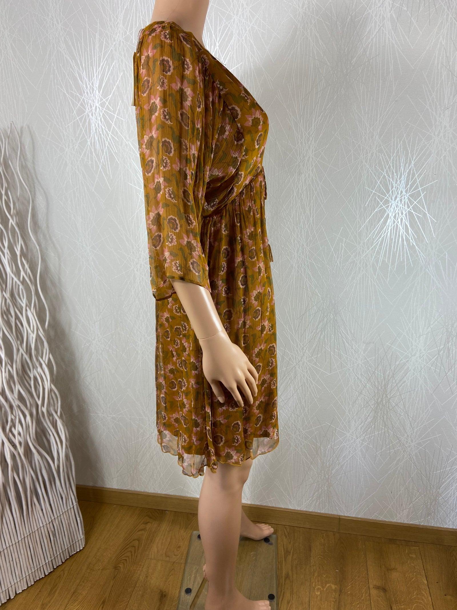 Robe courte 100% soie modèle Otti Louise Misha