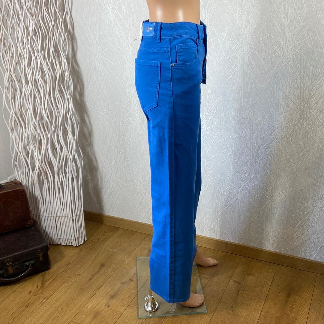 Pantalon coton coupe large taille haute Charlie C’est Beau La Vie - Offre-Unique