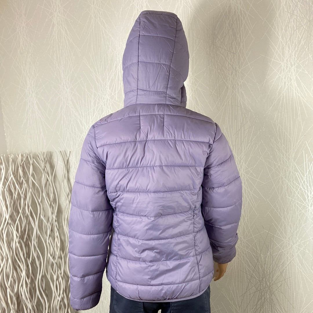 Manteau veste matelassé veste doudoune capuche violet modèle Bybelena Jacket B.Young