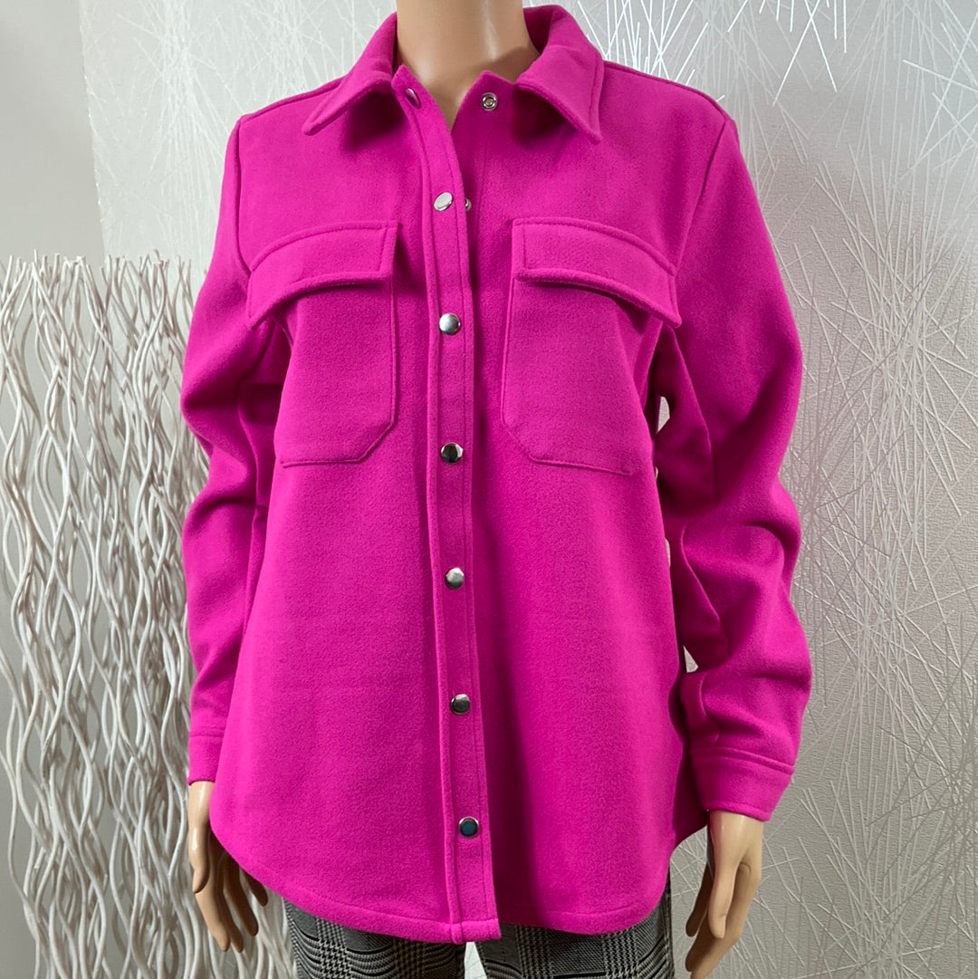 Veste rose Byadana Shirt Jacket b.young