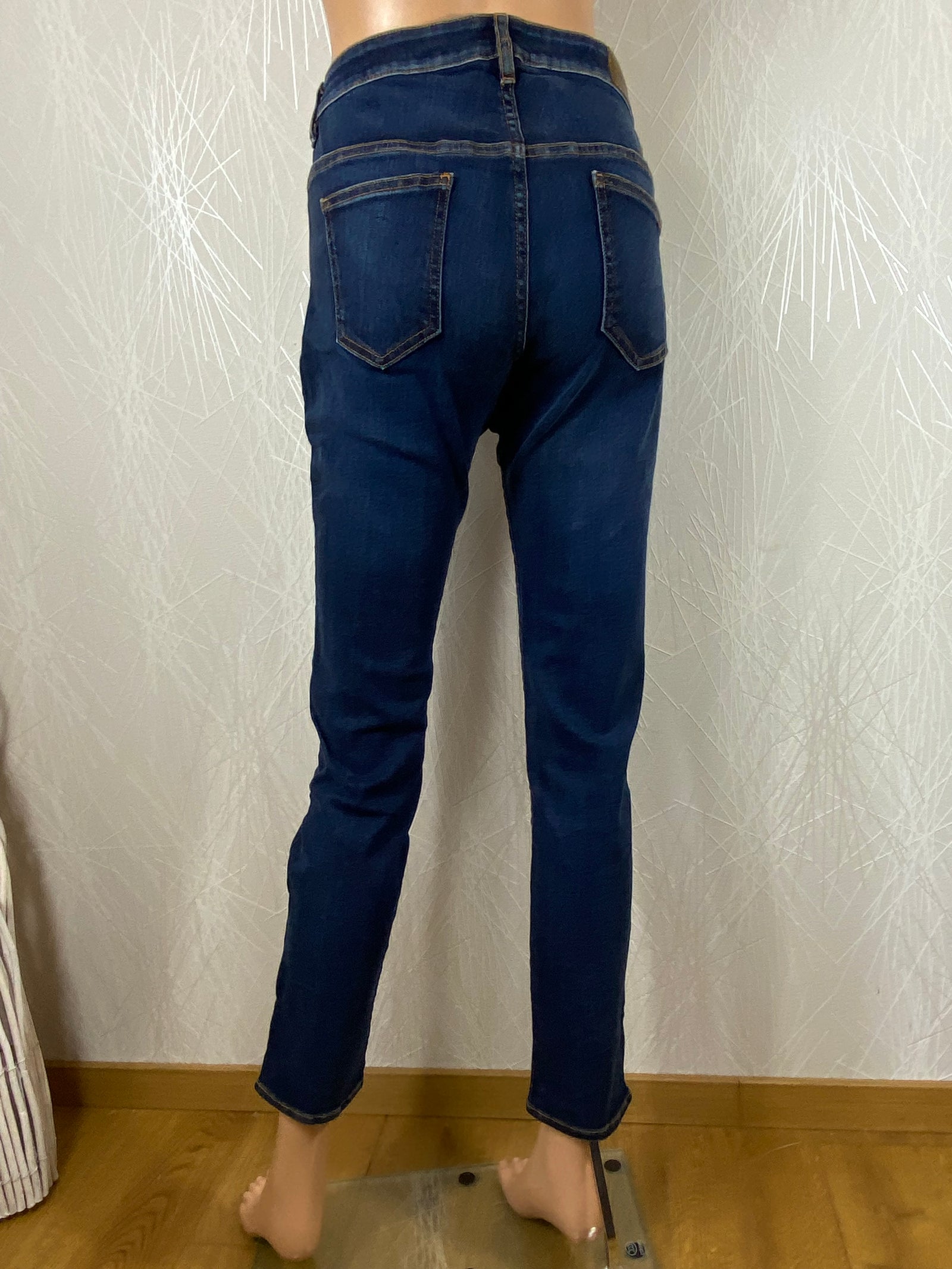 Jeans stretch taille haute coupe skinny Couturist