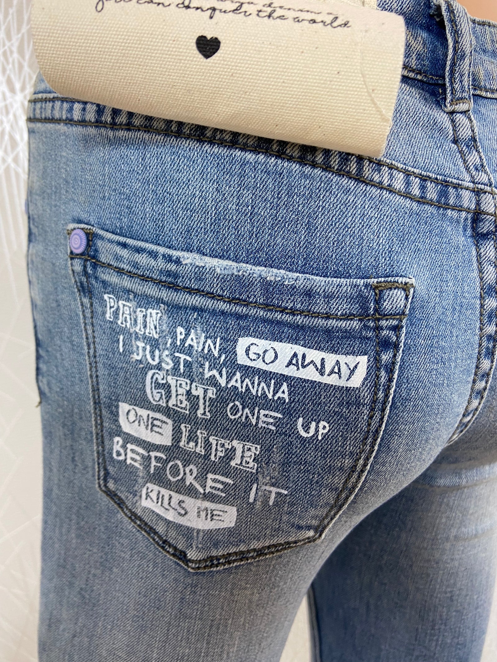 Jeans skinny fit modèle Charlotte Wiya