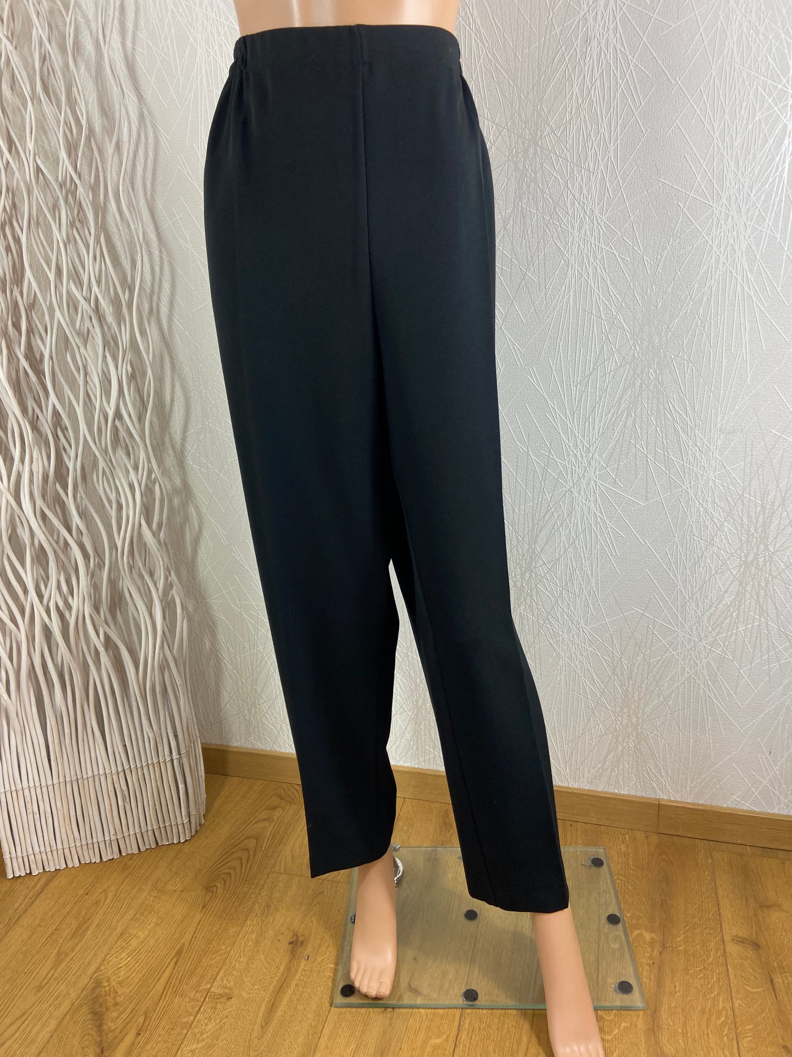 Pantalon femme taille haute élastique fabrication française Atlanta