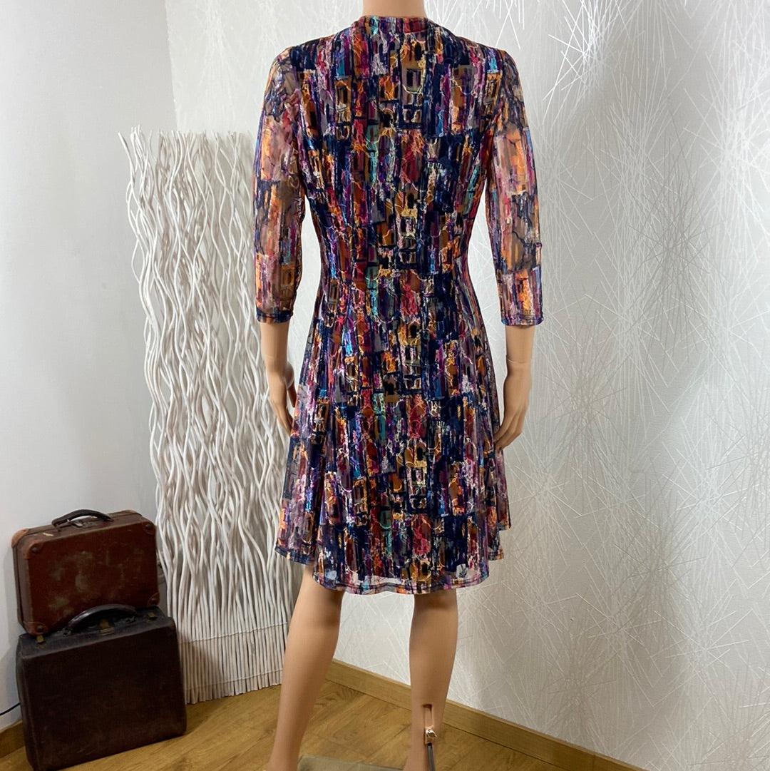 Robe doublée multicolore Le Singe de Julie - Offre-Unique