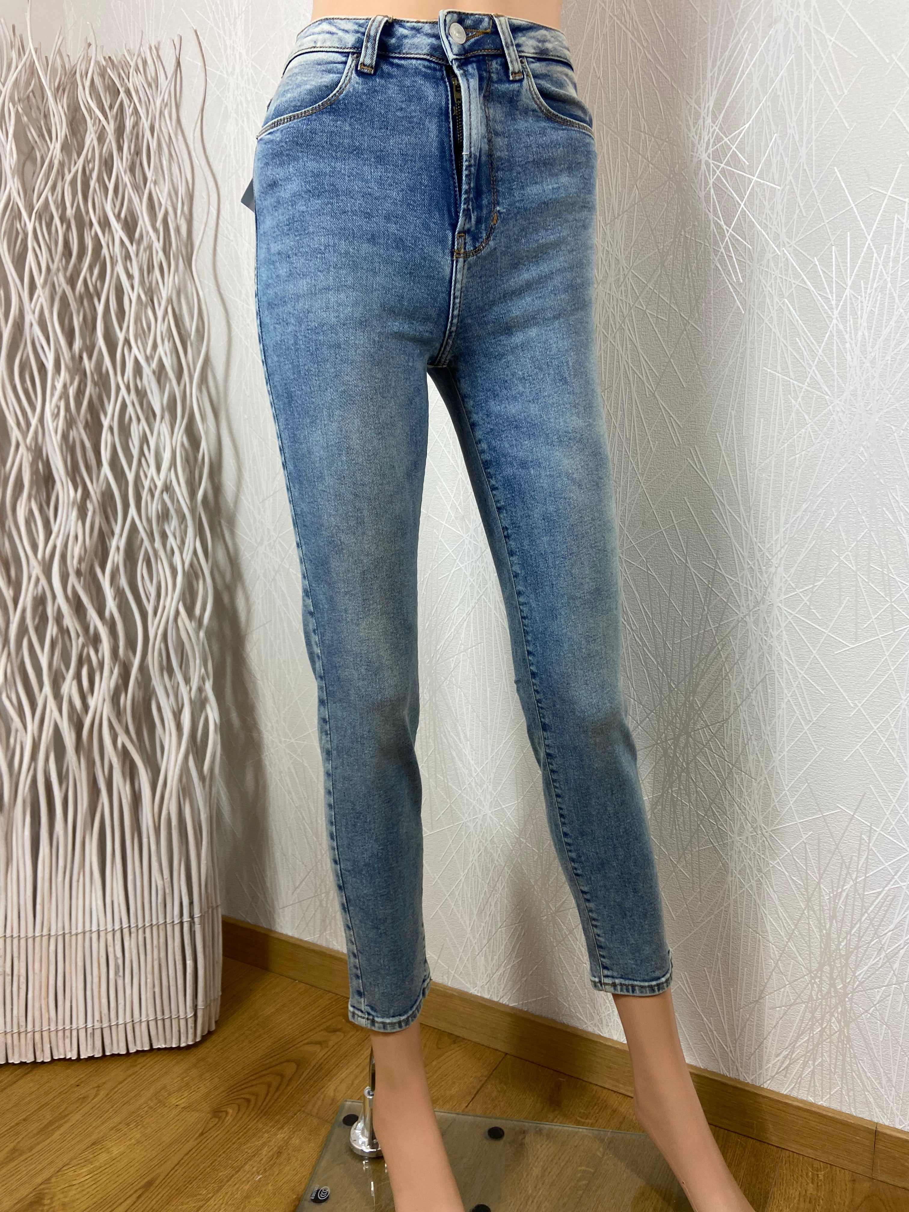 Jeans slim coupe mom LTB Blue addicted
