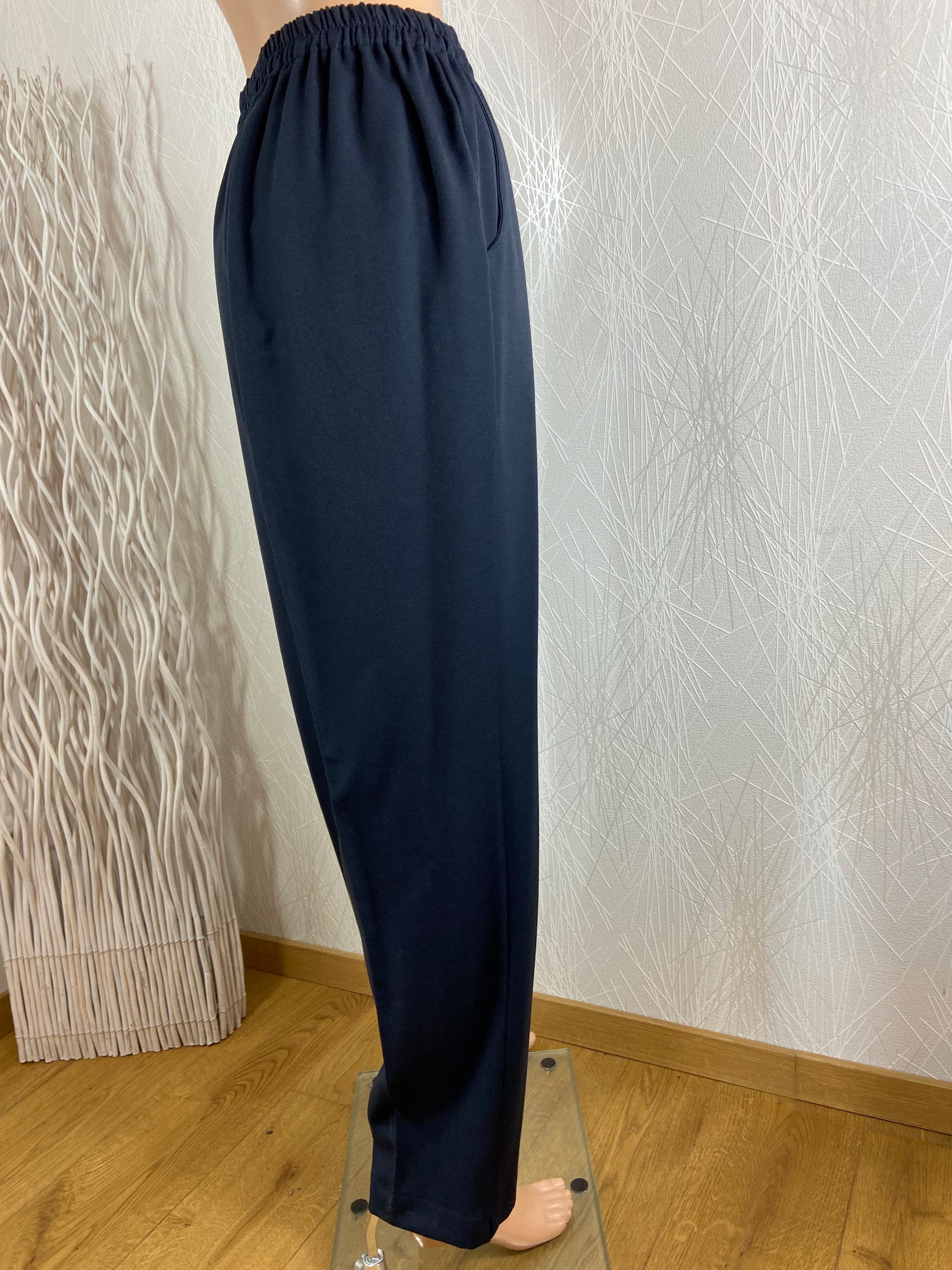 Pantalon femme taille haute élastique fabrication française Atlanta