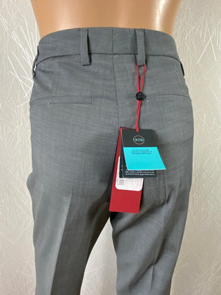 Pantalon gris clair habillé femme style business Regular Fit gamme 37,5 GREIFF