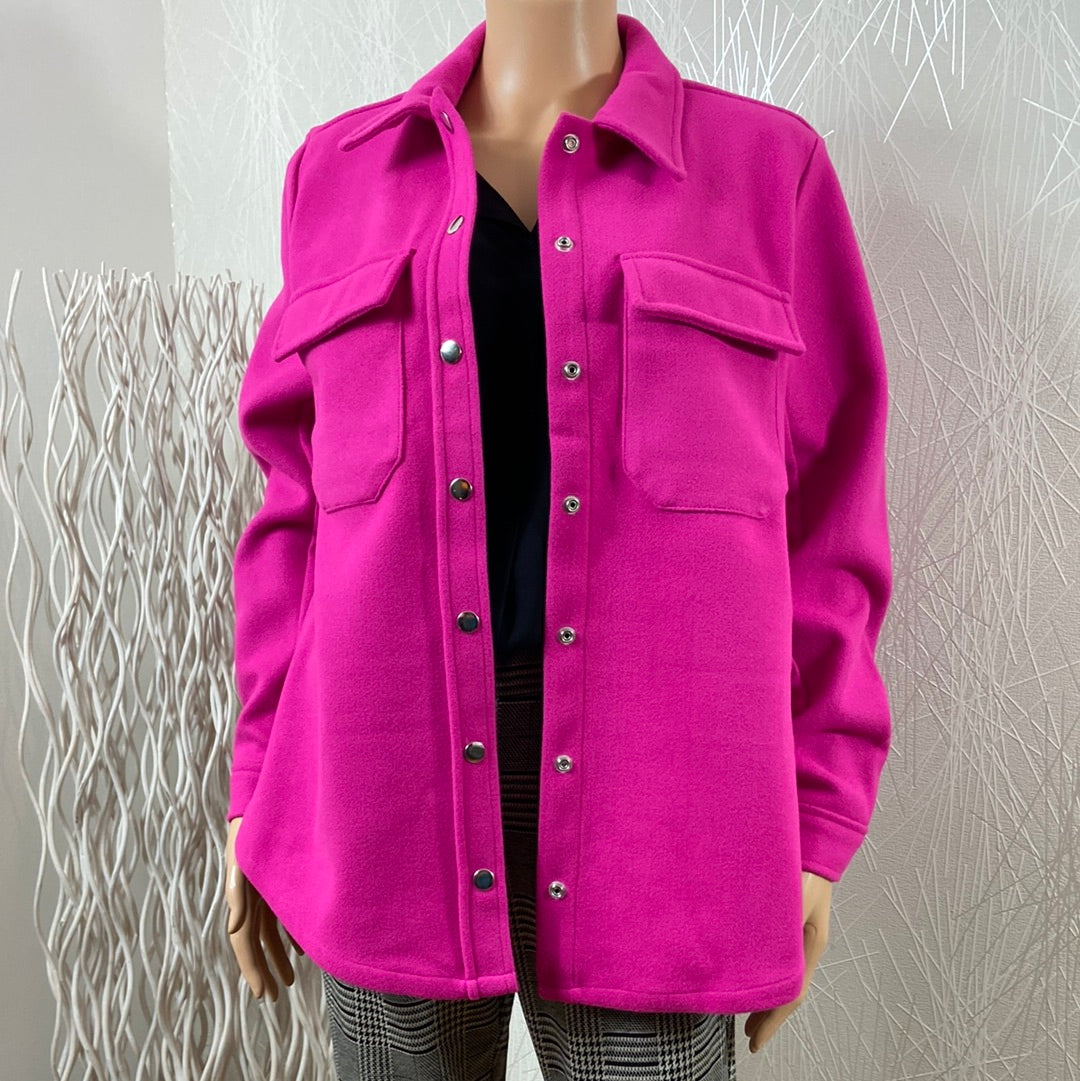 Veste rose Byadana Shirt Jacket B.Young