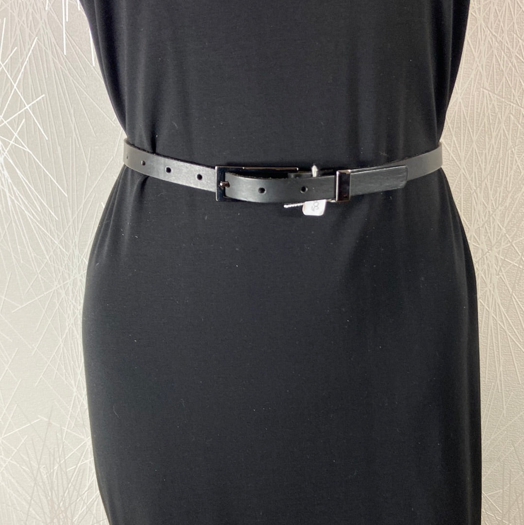 Ceinture femme cuir noir Little Sister’s