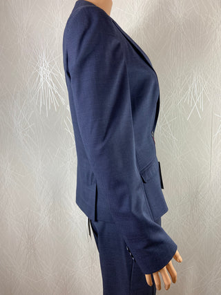 Veste blazer bleu femme style business Modern GREIFF