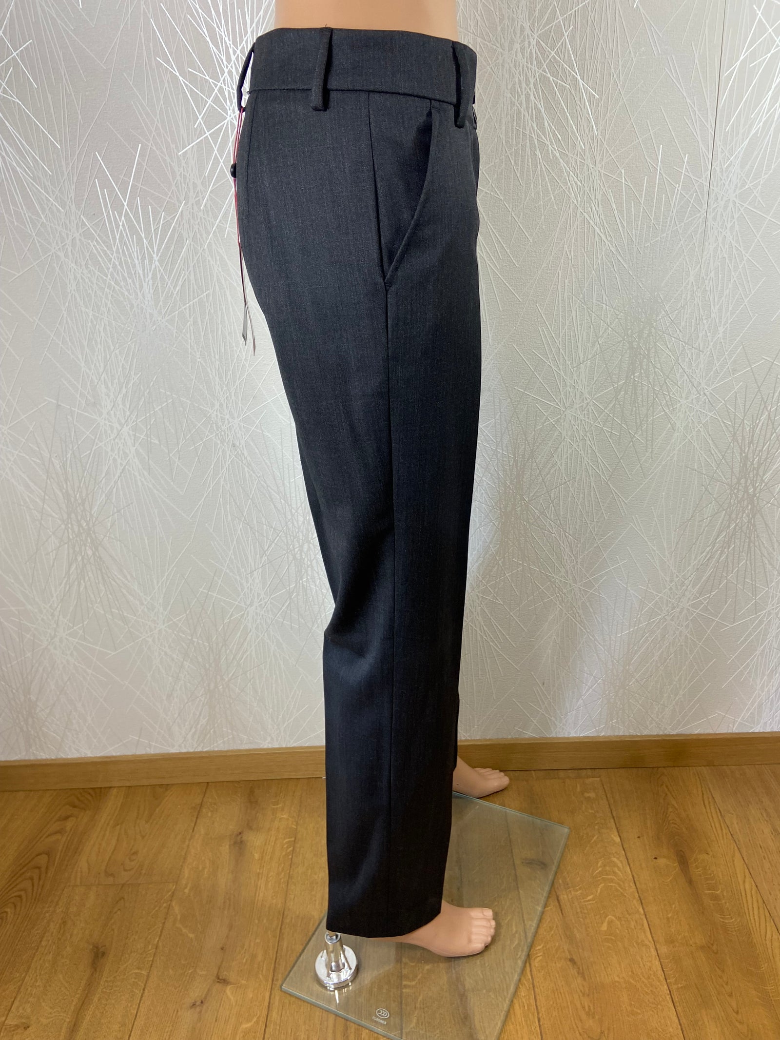 Pantalon contable femme taille normale Basic Slim Fit GREIFF