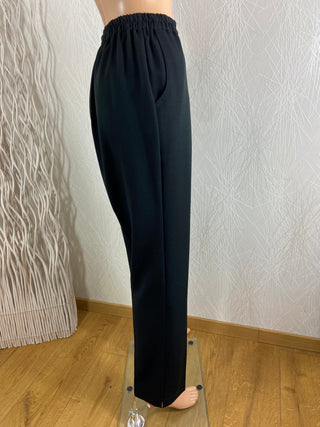 Pantalon femme taille haute élastique fabrication française Atlanta