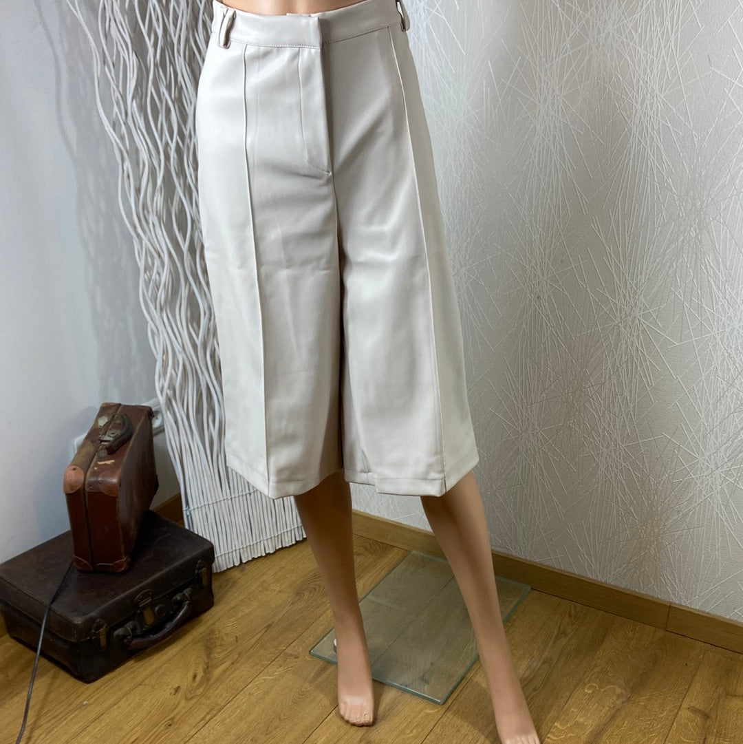 Jupe culotte blanc cassé kaos