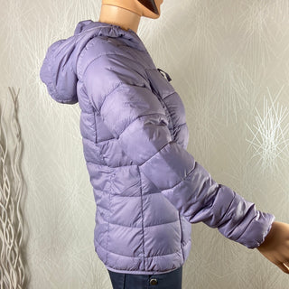 Manteau veste matelassé veste doudoune capuche violet modèle Bybelena Jacket B.Young