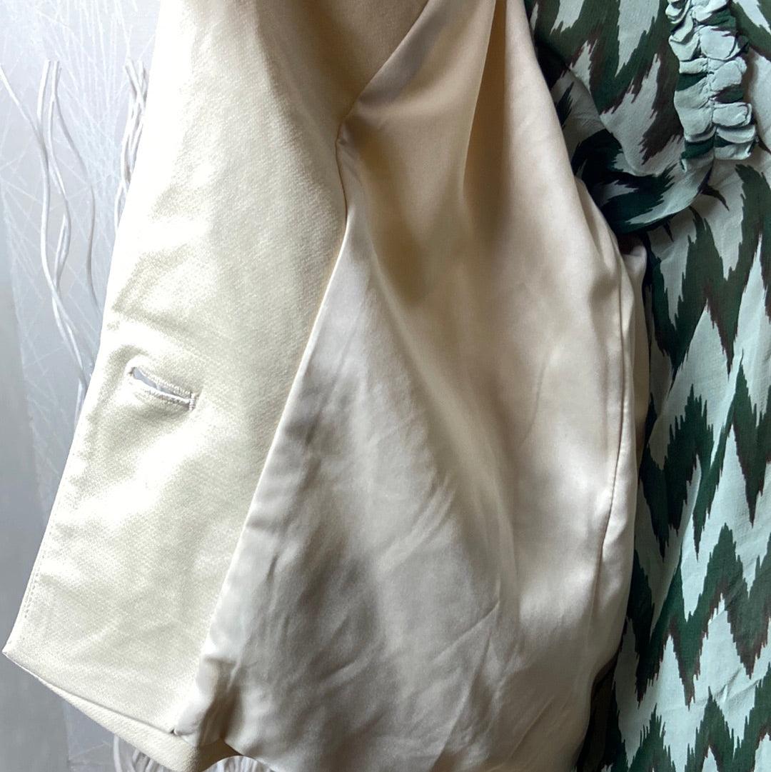 Veste doublée blazer beige femme Ihluana Ichi - Offre-Unique