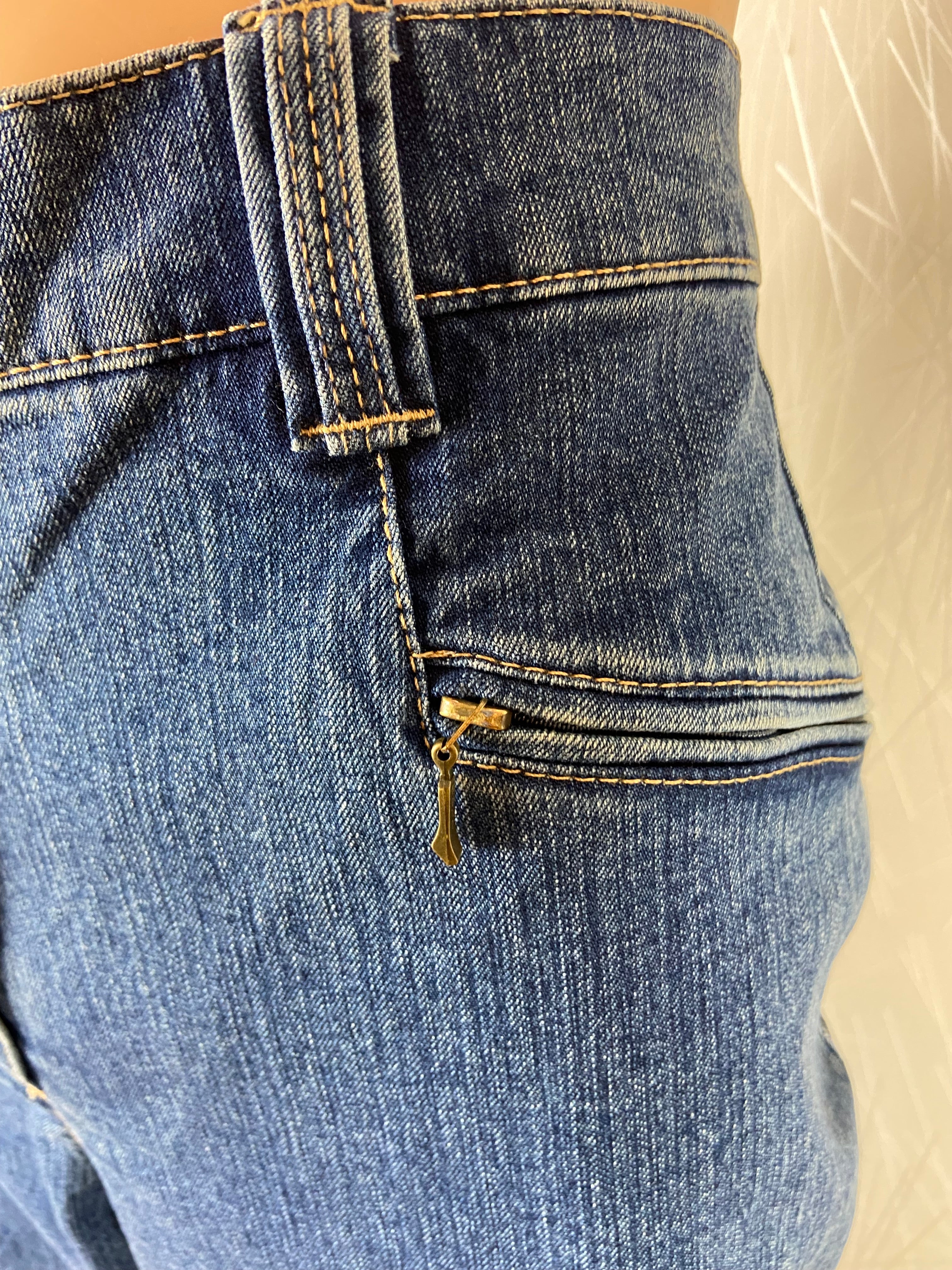 Jeans taille haute élastique coupe droite Ulla Popken