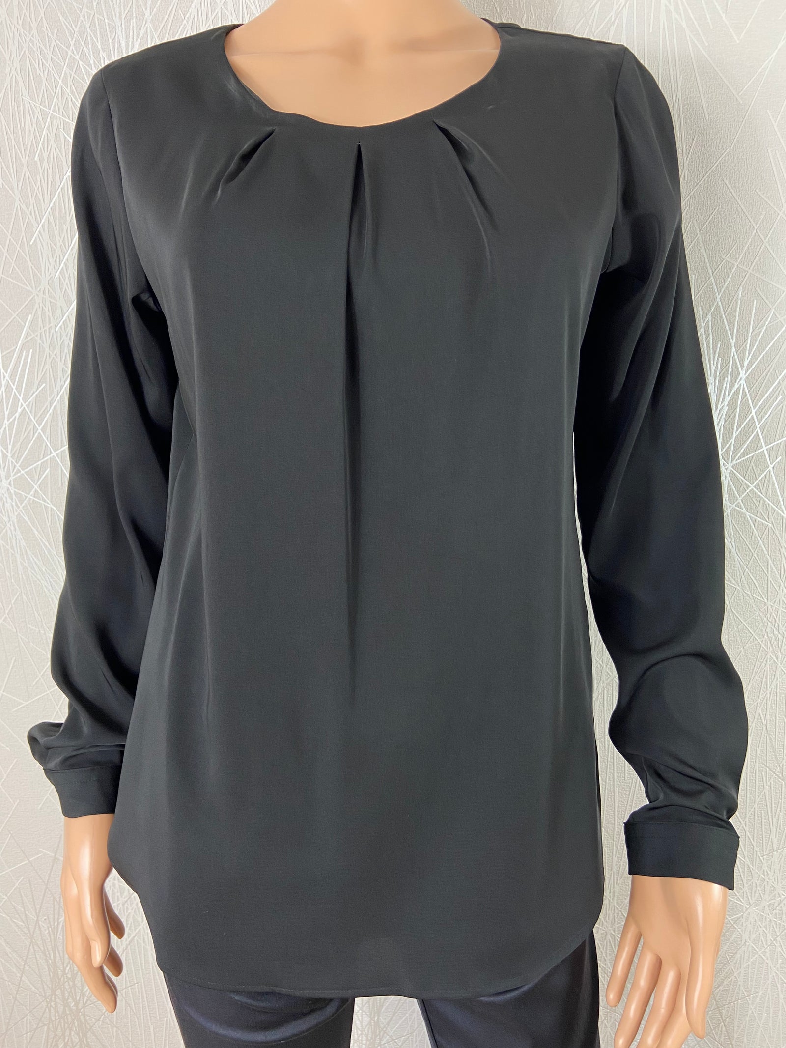 Blouse noire femme Regular Fit GREIFF