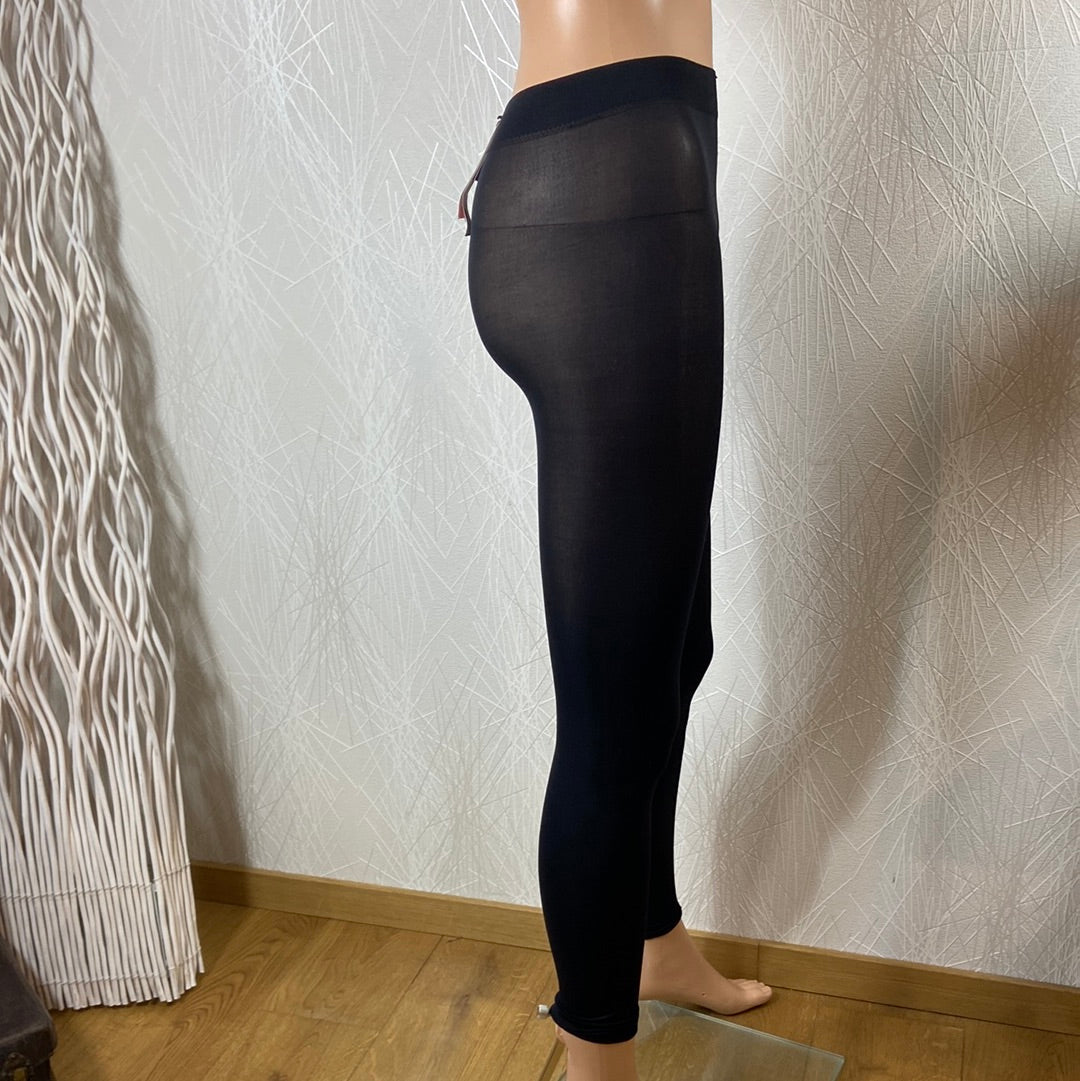 Legging femme gris extensible Maé Mahé