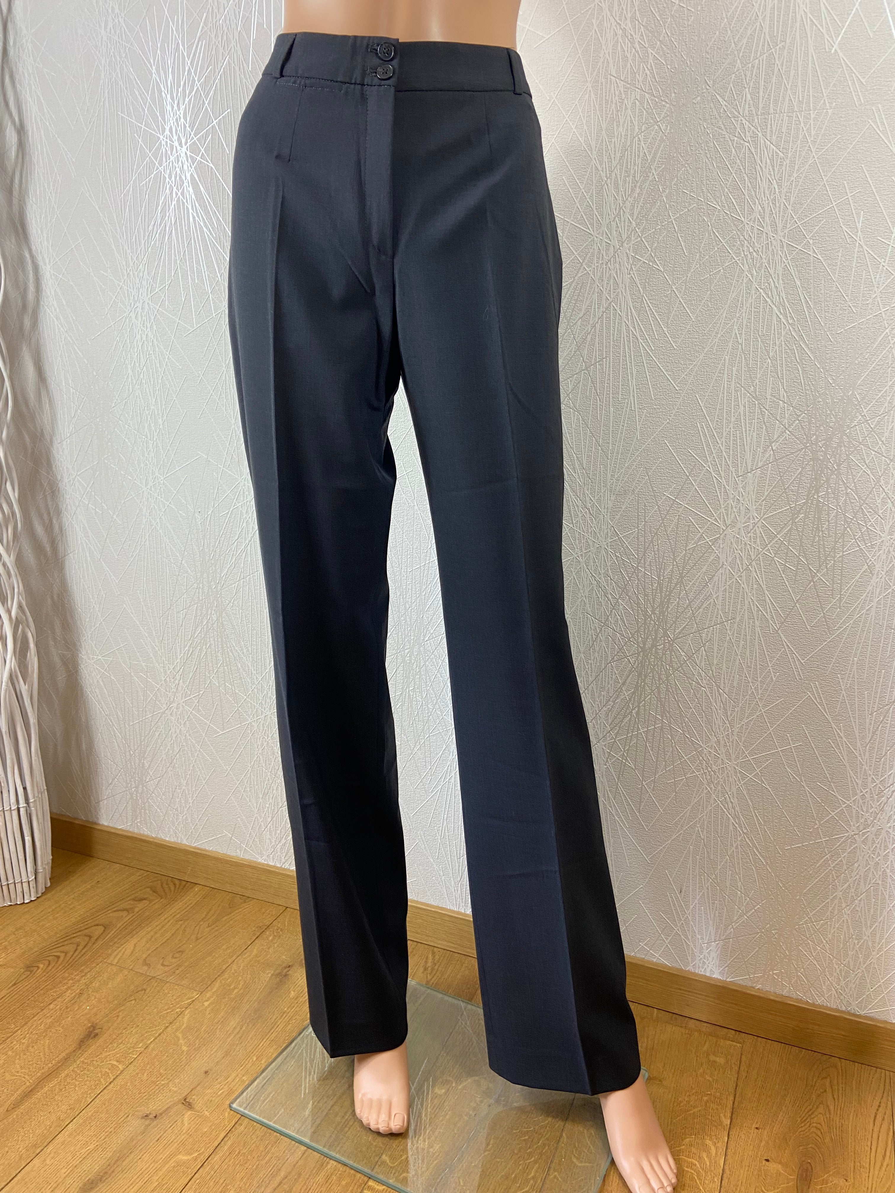 Pantalon gris habillé femme style business taille normale GREIFF