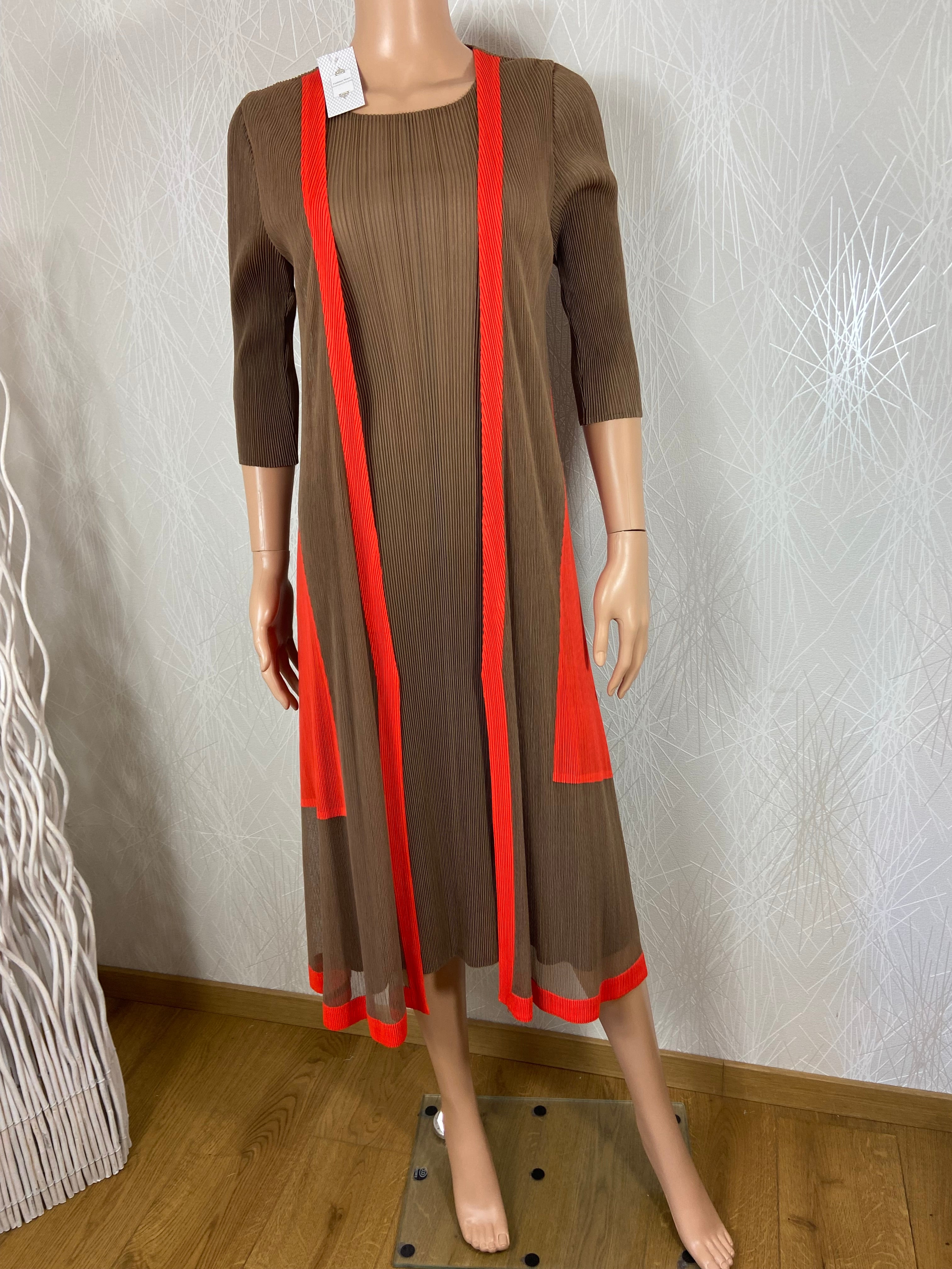 Robe longue extensible avec voilage Venus - Taille Unique