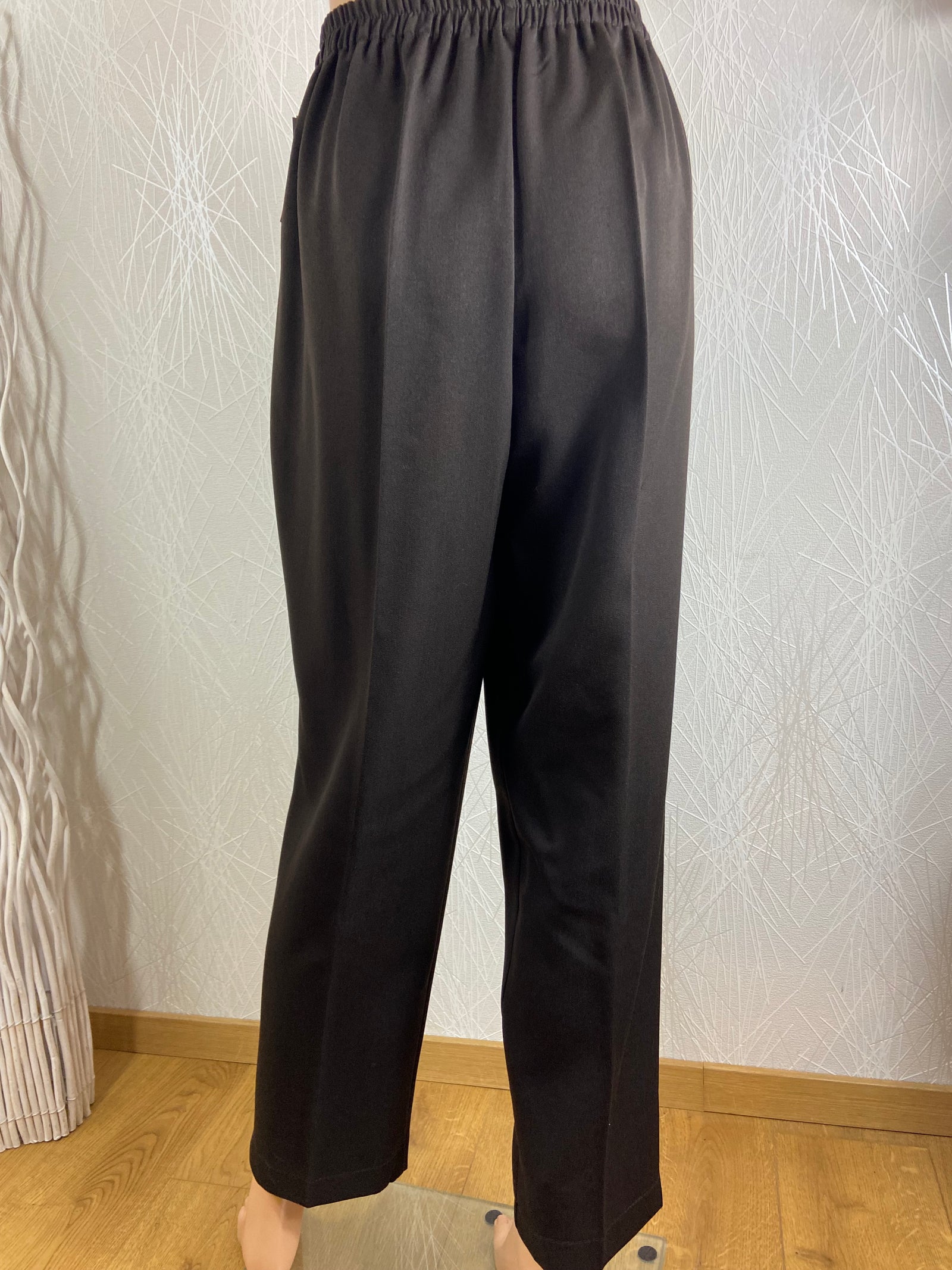 Pantalon femme taille haute élastique fabrication française Atlanta