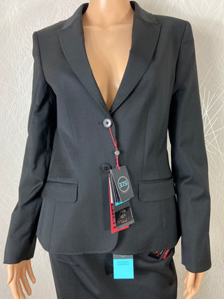 Veste blazer noire femme Regular Fit gamme 37,5 GREIFF