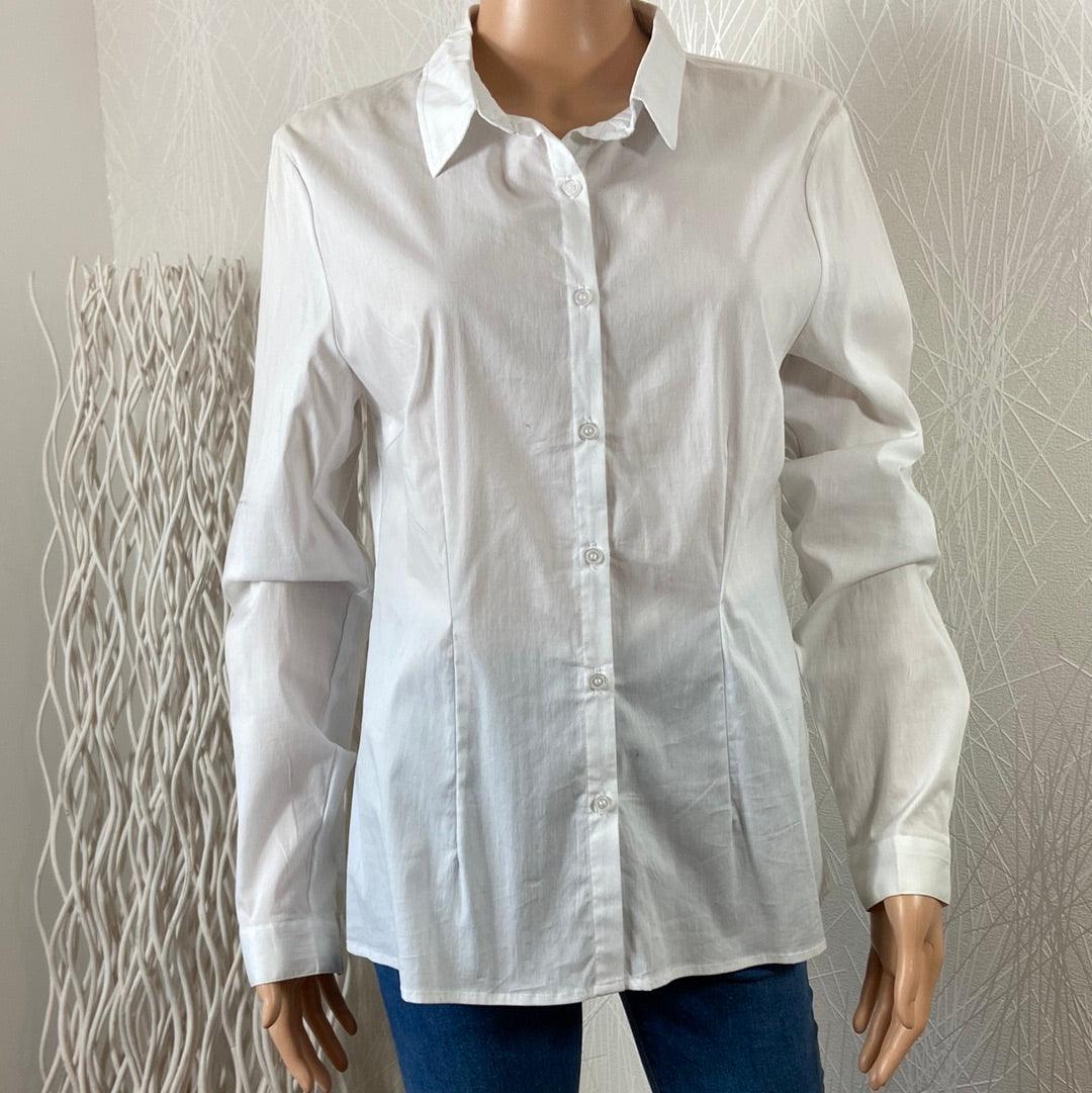 Chemise blanche femme cintrée Dima Ichi - Offre-Unique