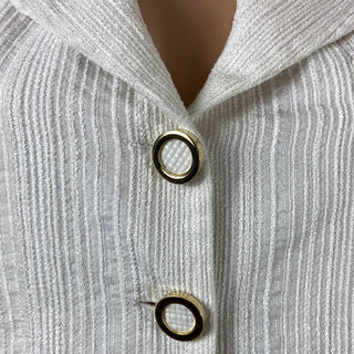 Blazer femme de créateur blanc crême Tabala Paris