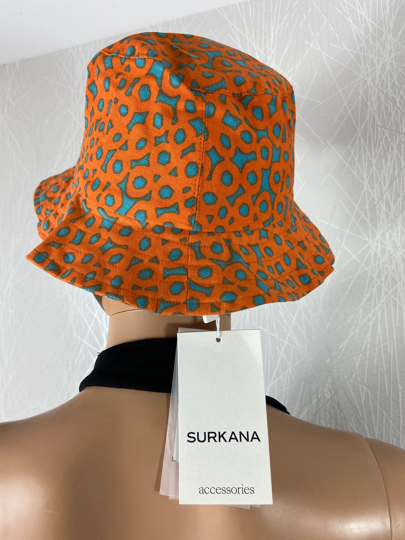 Chapeau bob coton femme style vintage 70's  Surkana